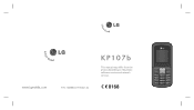 LG LG KP107 User Manual