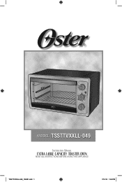 Oster Extra Large Countertop Oven Instruction Manual