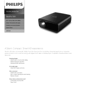 Philips NPX320 Localized commercial leaflet