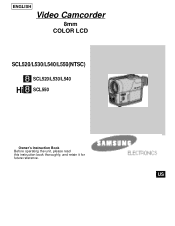 Samsung SCL540 Instruction Booklet