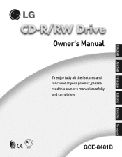 LG GCE-8160B Owners Manual