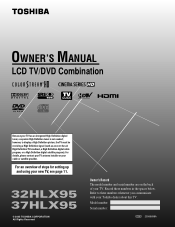 Toshiba 32HLX95 Owners Manual