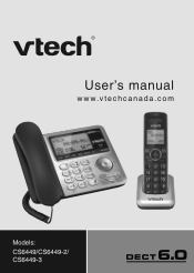 Vtech CS6449 User Manual
