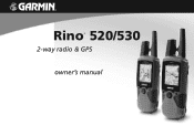 Garmin RINO 530 Owner's Manual