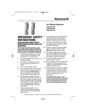 Honeywell HCM300T Owners Manual