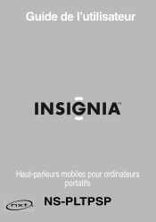 Insignia NS-PLTPSP User Manual (French)