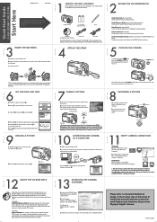 Olympus D595 D-595 Zoom Quick Start Guide (English)