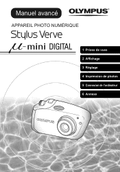 Olympus Stylus Verve S Stylus Verve Manuel Avancé (Français)