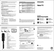 Philips 70PFL5656 Quick start guide
