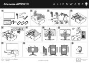 Dell Alienware 25 Gaming AW2521H Alienware AW2521H Monitor Quick Start Guide