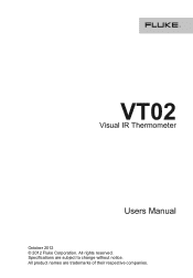 Fluke VT02 User Manual