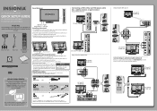 Insignia NS-24E730A12 Quick Setup Guide (English)