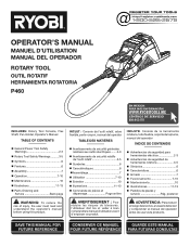 Ryobi P460KN Operation Manual