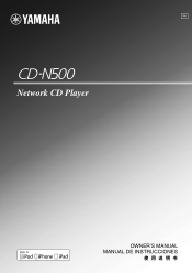 Yamaha CD-N500 Owners Manual