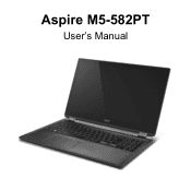 Acer Aspire M5-582PT User Manual