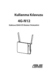 Asus 4G-N12 Users Manual for Turkish