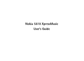 Nokia 5610 User Guide