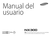 Samsung NX300 User Manual Ver.1.0 (Spanish)