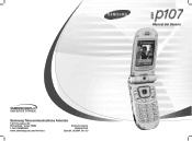 Samsung SGH-P107 User Manual (user Manual) (ver.1.0) (Spanish)