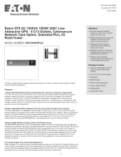 Tripp Lite 5PX1500HRTG2 Product Datasheet