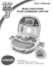 Vtech Buzz Lightyear Star Command Laptop User Manual