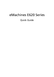 eMachines E620 eMachines E620 Series Quick Guide