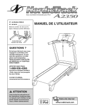 NordicTrack A2350 Treadmill Canadian French Manual