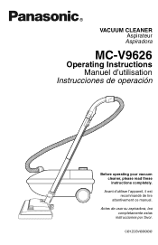 Panasonic MCV9626 MCV9626 User Guide