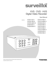 Toshiba DVS32-240-2T User Manual