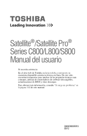Toshiba Satellite L845-SP4339CL User Guide