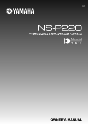 Yamaha NS-P220 Owner's Manual