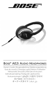 Bose AE2I Owners Guide