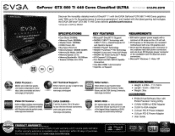 EVGA GeForce GTX 560 Ti 448 Cores Classified Ultra PDF Spec Sheet