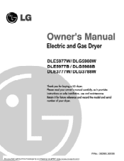 LG DLE5977B Owners Manual