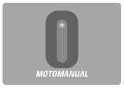 Motorola MOTOPEBL U6 User Guide