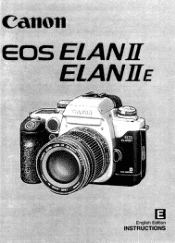 Canon Elan IIe Instruction Manual