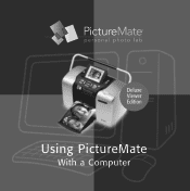 Epson PictureMate Deluxe Using PictureMate With a Computer