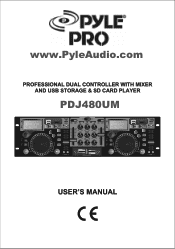 Pyle PDJ480UM PDJ480UM Manual 1
