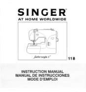 Singer One Instruction Manual 8
