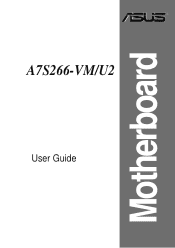 Asus A7S266-VM U2 A7S266-VM/U2 User Manual