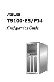 Asus TS100-E5/PI4 Configuration Guide