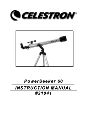 Celestron PowerSeeker 60AZ Telescope PowerSeeker 60 Manual