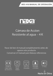 Naxa NDC-410 Spanish manual