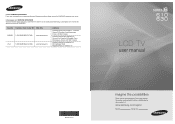 Samsung LN40C610N1F User Manual (user Manual) (ver.1.0) (English, French)