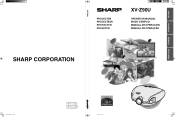 Sharp XV-Z90UL Operation Manual