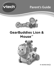 Vtech GearZooz GearBuddies Lion & Mouse User Manual