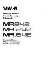 Yamaha MR842 Owner's Manual (image)