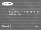 Belkin F8T001V User Manual