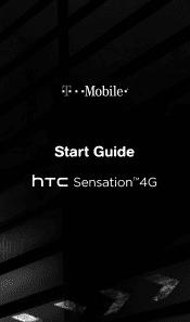HTC Sensation 4G T-Mobile Quick Start Guide