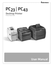 Intermec PC43d PC23 and PC43 Desktop Printer User Manual